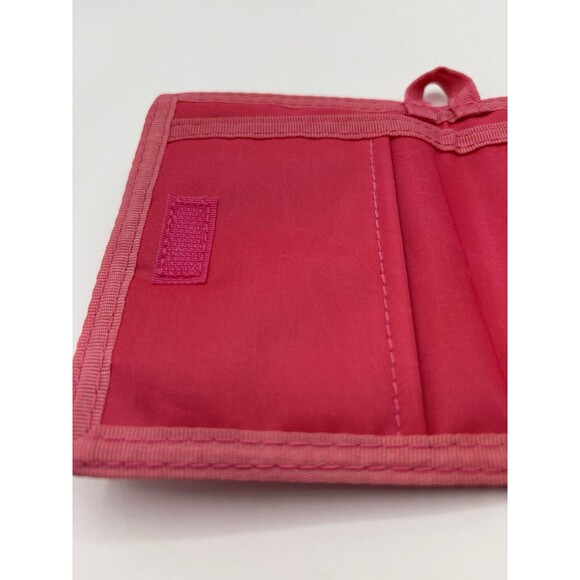 Sanrio Hello Kitty 2005 Pink Red Heart Daisy Flower Print Bifold Wallet Y2K VTG - Picture 4 of 12